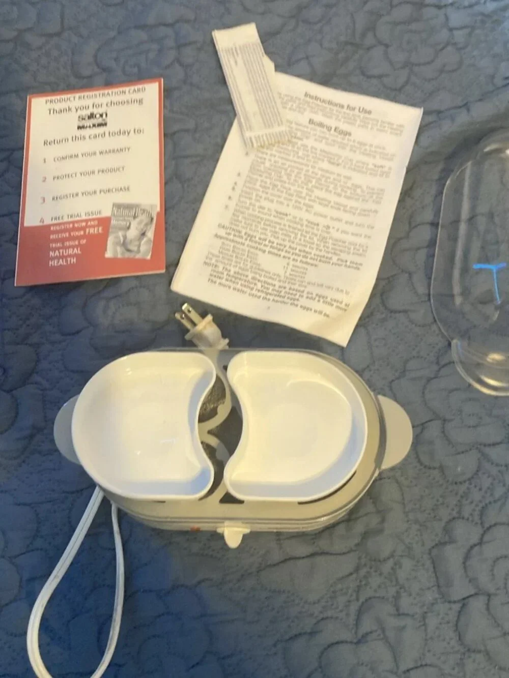 Salton egg cooker